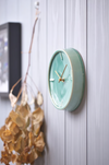 Tohoku Pale Green Hand Glazed Japanese Mid Sized Clock