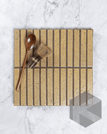  Hatsuborder Wheat Hand Glazed Japanese Mosaic Tile