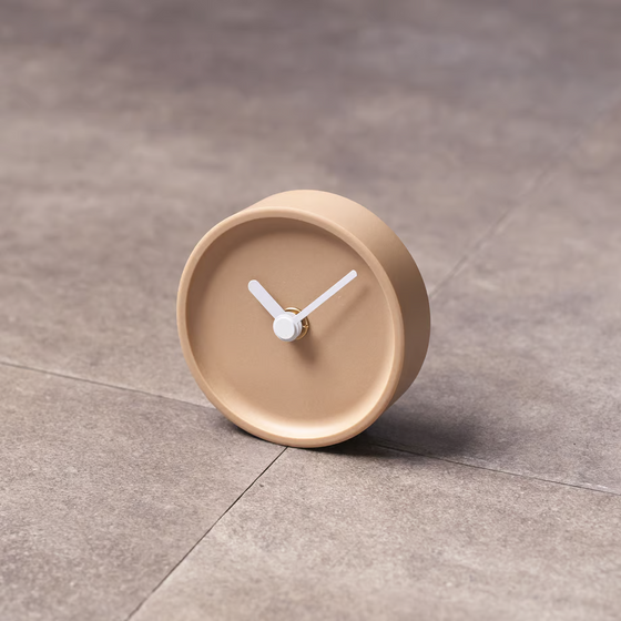 Kanto Apricot Japanese Crafted Small Clock